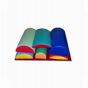 Półwałek Rehabilitacyjny do ćwiczeń 60x20x10 cm