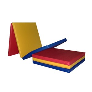 Materac gimnastyczny składany z pianki utwardzanej 10cm 